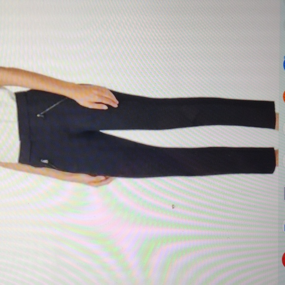 Rebecca Taylor pants size 10 color dark navy - Picture 1 of 4